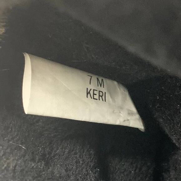 Khombu Keri Suede Duck Boots Women's Sz 7 Black Waterproof Lace Up Ankle - Picture 5 of 9